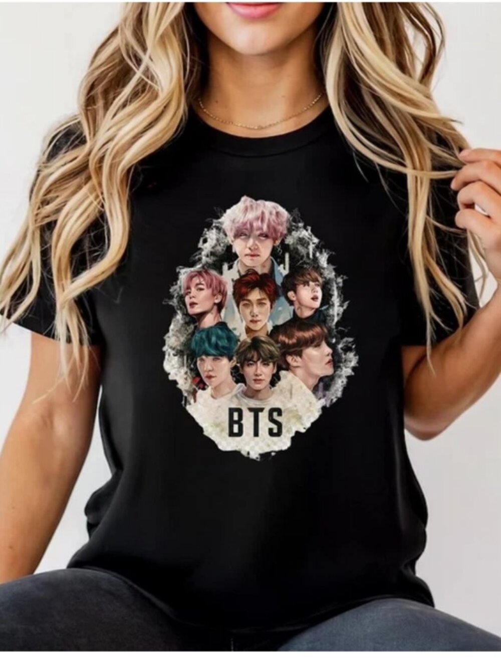 BTS Fan Concert Graphic T-Shirt for ARMY Supporters Unisex T Shirt  252